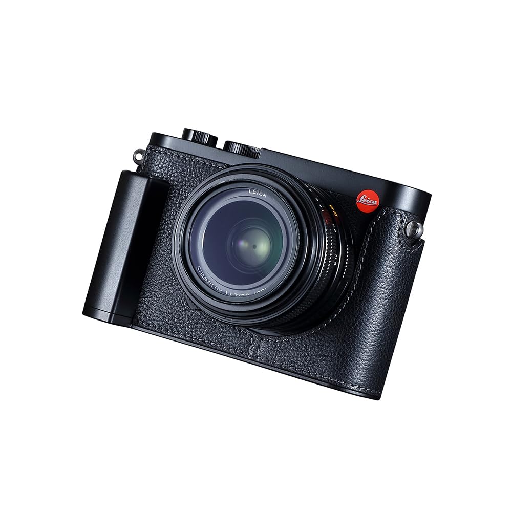 Amazon | SIUTATDSH カメラハーフケース Leica Q3用、ビンテージメタル