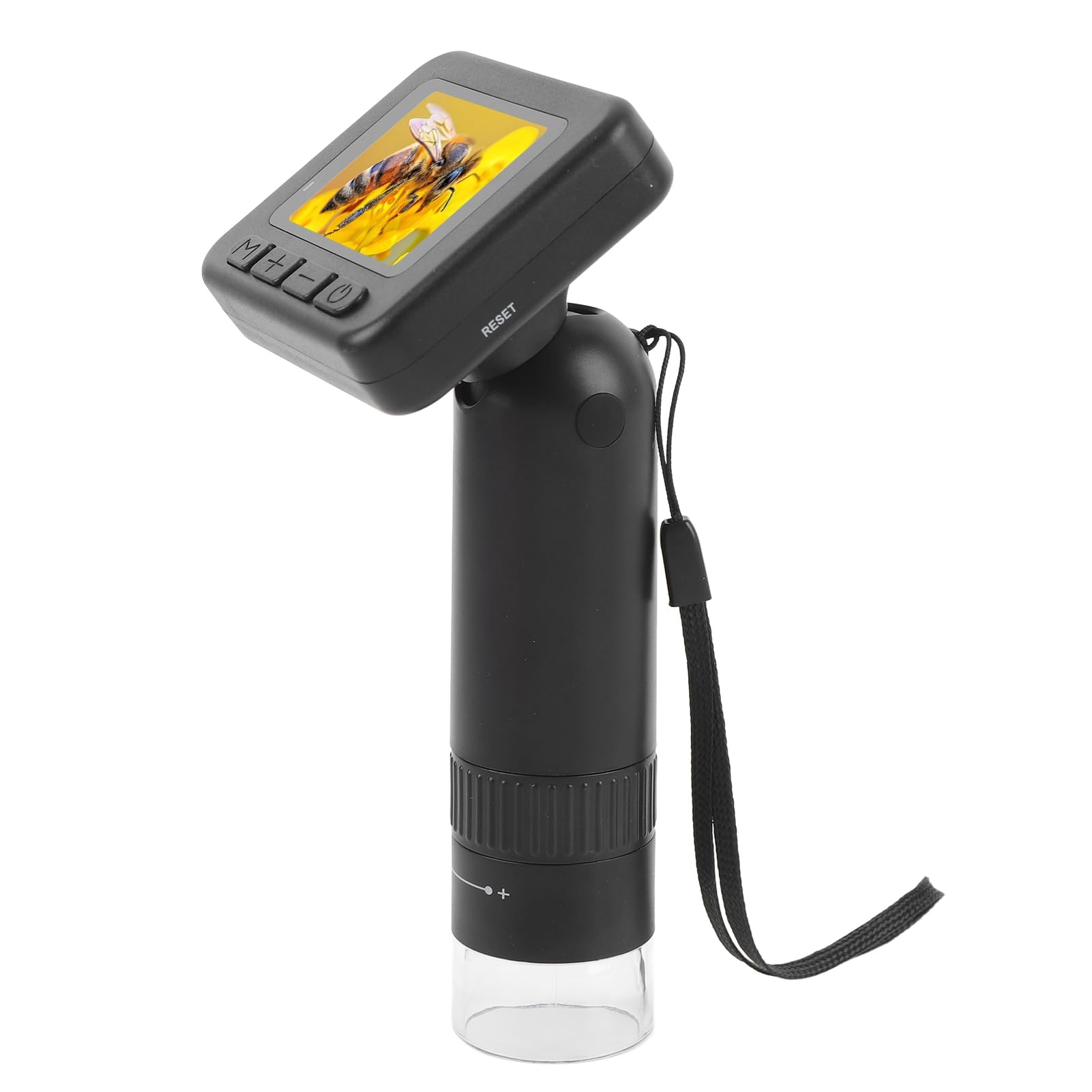 Microscopio Digitale Portatile Telecamera Microscopio 50X-1000X 2 Pollici LCD 1080P Video 32MP Foto 8 LED USB per Bambini Piante e Gioielli