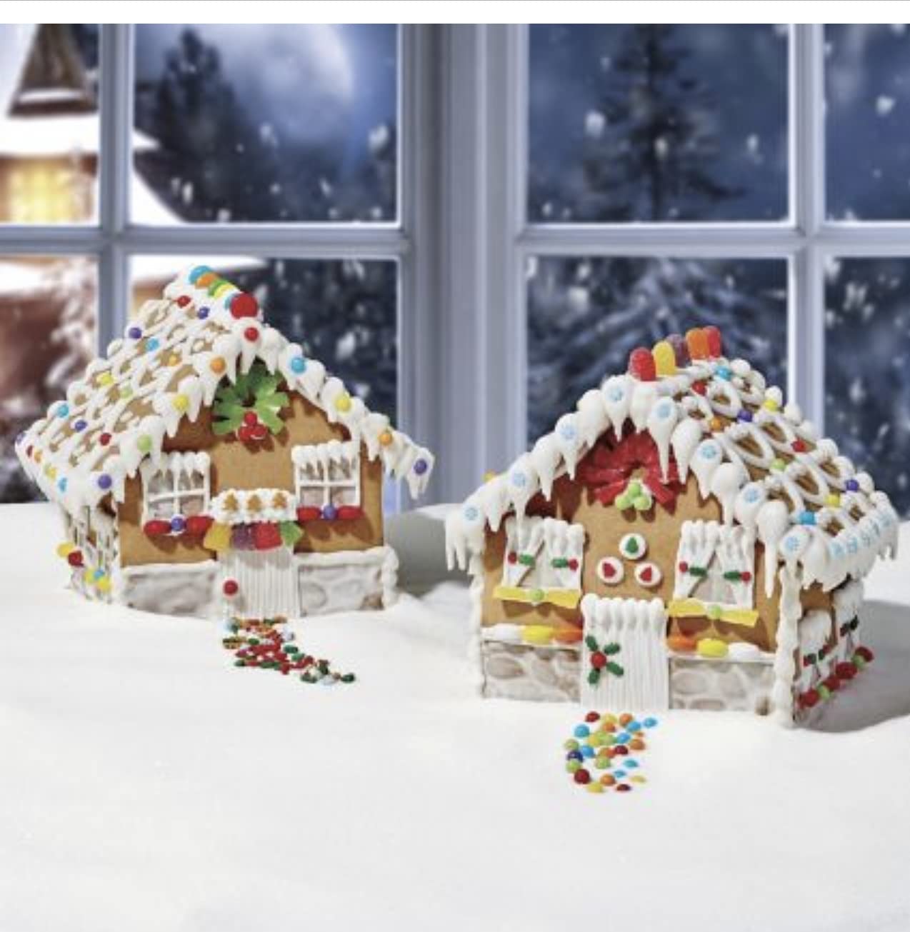 Create-A-Treat E-Z Build Gingerbread Houses, Value 2-Pack, 46.1 ounces