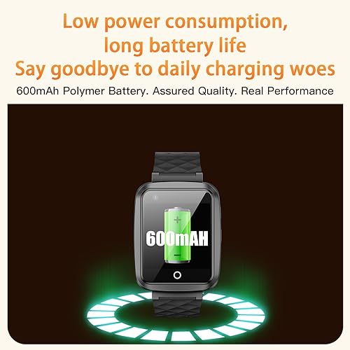 Miniatura 4 de Fall Detection Smart Watch for Seniors with GPS Tracking & HD Video Call – Family Alert System, 4G Standalone Safety Watch for Dementia/Alzheimer’s