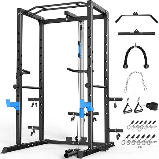 ULTRA FUEGO Power Cage with Optional Cable Pulley System