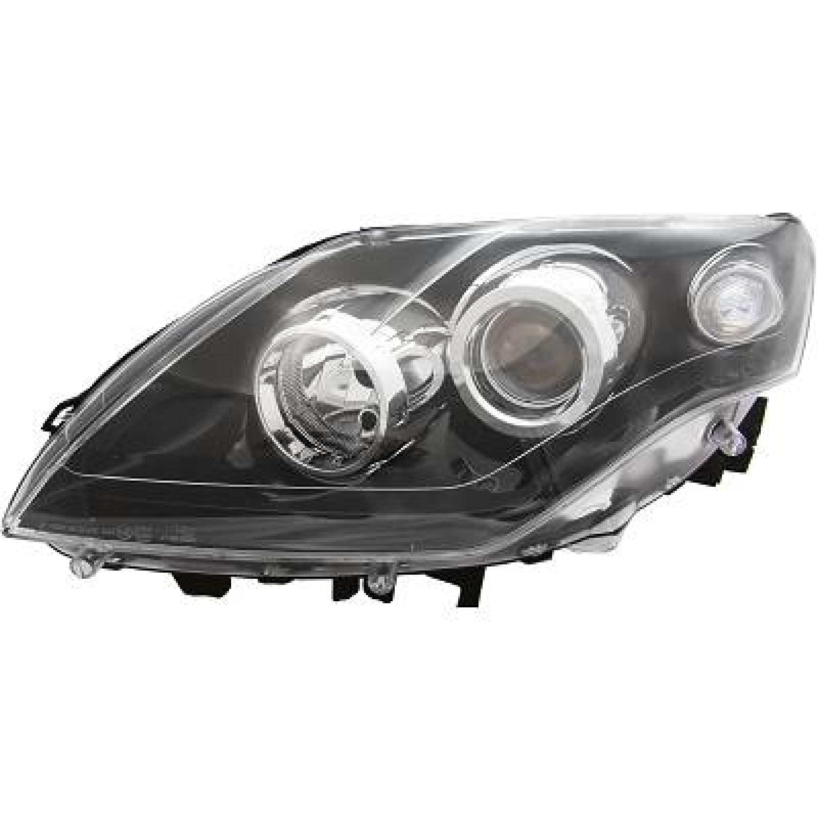 Faro delantero izquierdo H7 halógeno soluciona la luz opaca en Renault Laguna III de 2007 a 2010 2