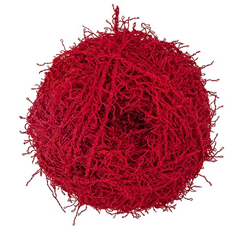 Image of RED Heart Scrubby Yarn, Cherry