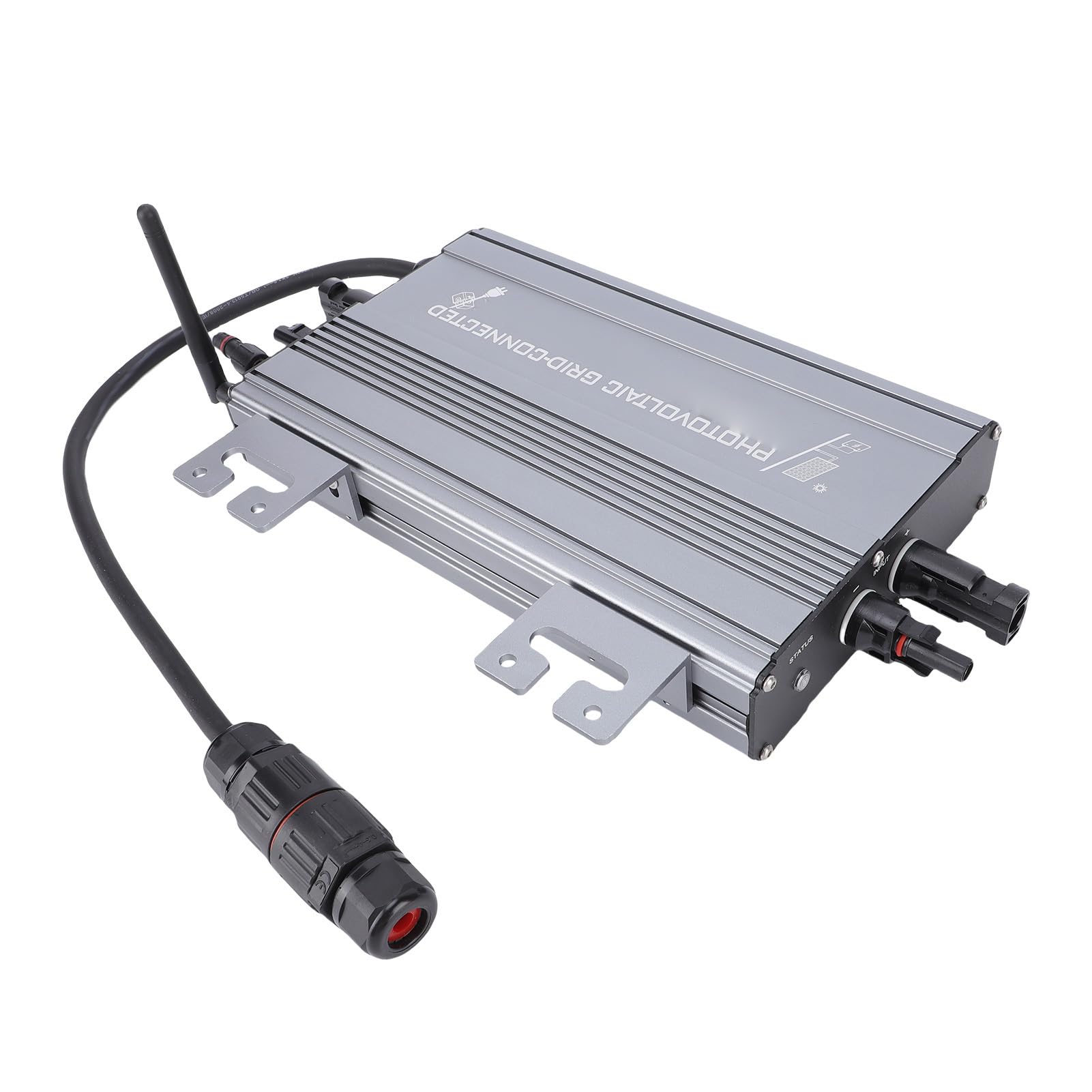 Domary 1000W Grid Tie Inverter Weatherproof Aluminum Alloy for Solar Energy