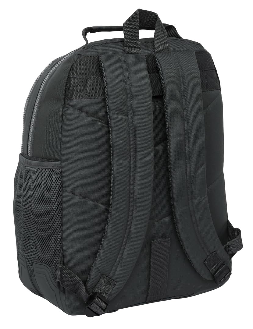Safta REAL MADRID 3ª EQUIPACIÓN 24/25 - Mochila Escolar Infantil, Ideal para Niños de Diferentes Edades, Cómoda y Versátil, Calidad y Resistencia, 32x15x42 cm