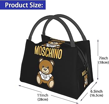MOSCHINO モスキーノベア ボストンバッグ 旅行バッグ MOSCHINO モスキーノ 2-Wayボストンバッグ/ブラック モスキーノの旅行
