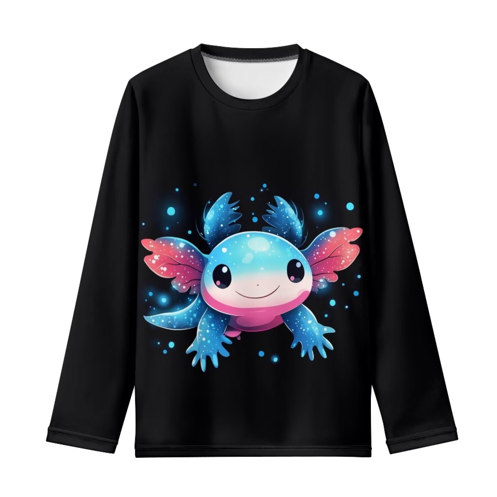 Girls Long Sleeve Shirt with Cute Graphic Casual Pullover Tops 3-16Y
