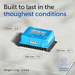 Victron Energy SmartSolar MPPT 100V 30 amp 12/24-Volt Solar Charge Controller (Bluetooth) | Bluetooth Charge Controllers for Solar Panels
