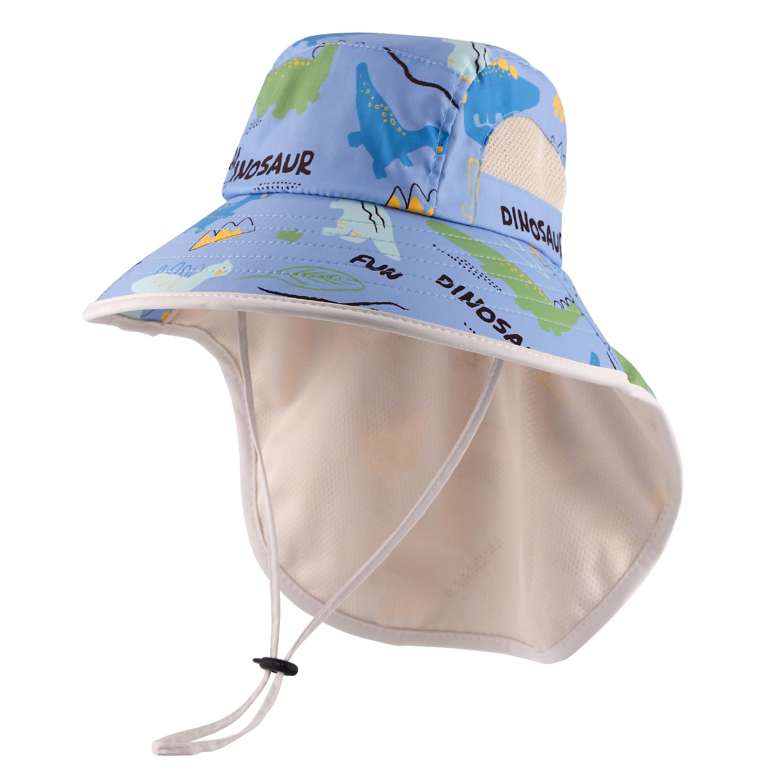 MK MATT KEELY Sombrero de Playa con ala Ancha para Bebés Niños Niñas 2-8 Años Gorro de Verano Seco RáPido UPF 50+ Protección del Cuello