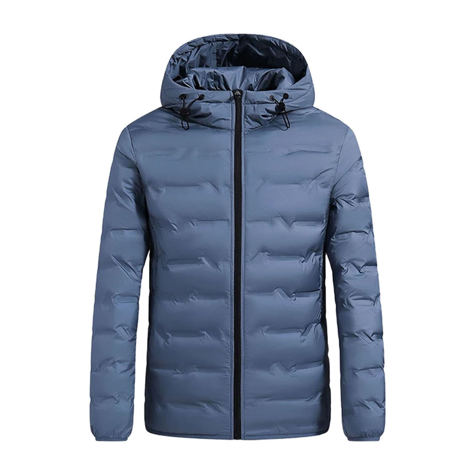 Veste chaude en duvet homme blanche et épaisse pour ne plus jamais souffrir du vent froid en hiver