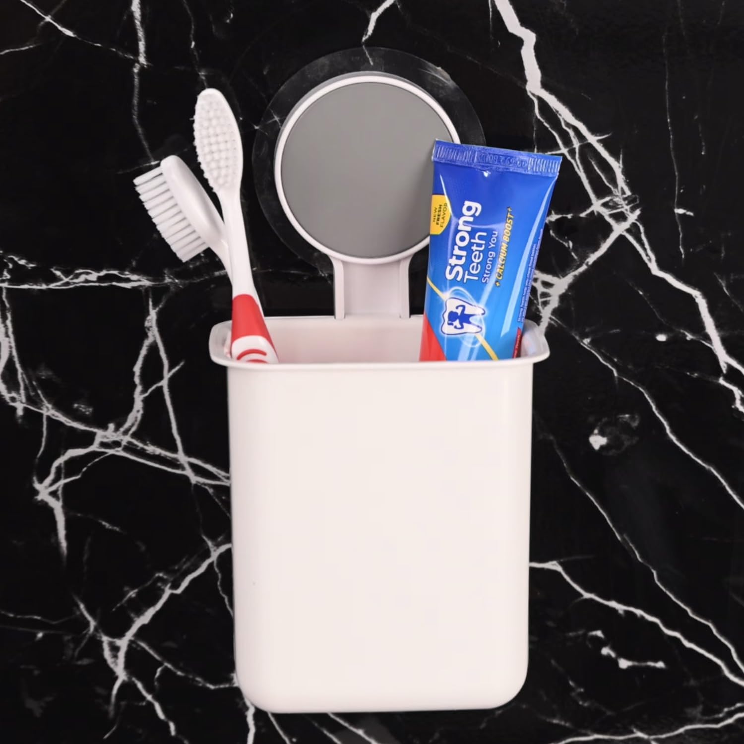 HYLOL Drill-Free Removable Wall Mounted Toothbrush Holder with Strong Self Adhesive Hook Sticker, Toothpaste Holder, Holder for Shaver, Razor & Make Up Brushes Kitchen & Dinning (1) (B0DCZBTSKS) Amazon Price History, Amazon Price Tracker