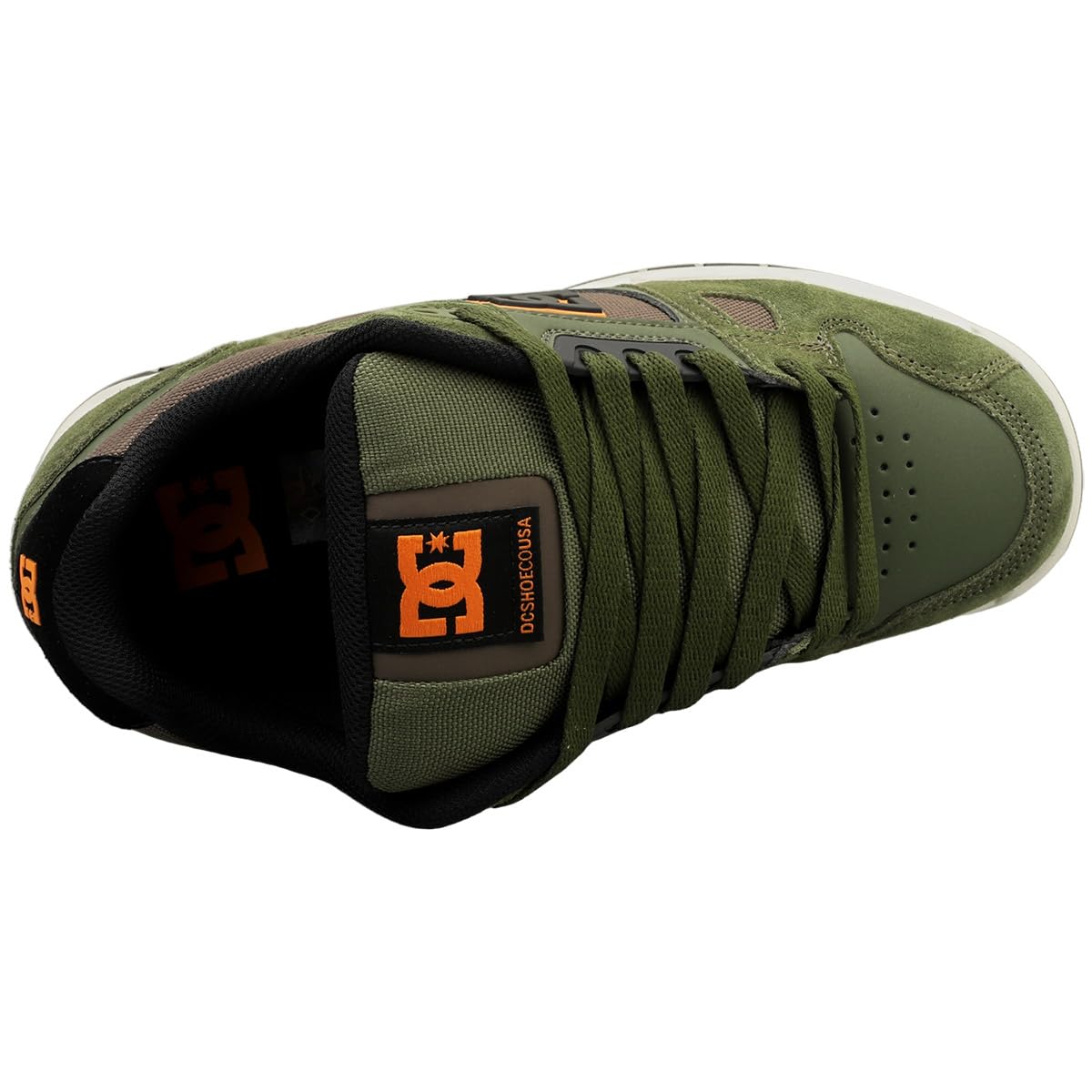 DC Shoes Stag Herren Skate Sneaker in Olivgrün