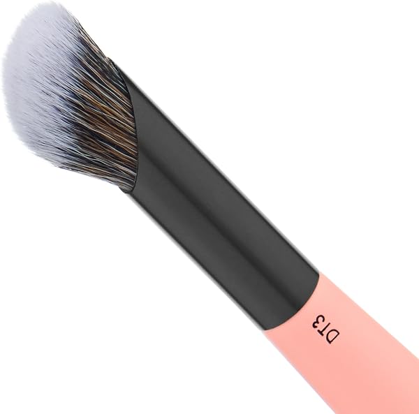 Maiko brocha doble DUO TWIST DT3 biselada para contorno y corrector - 4