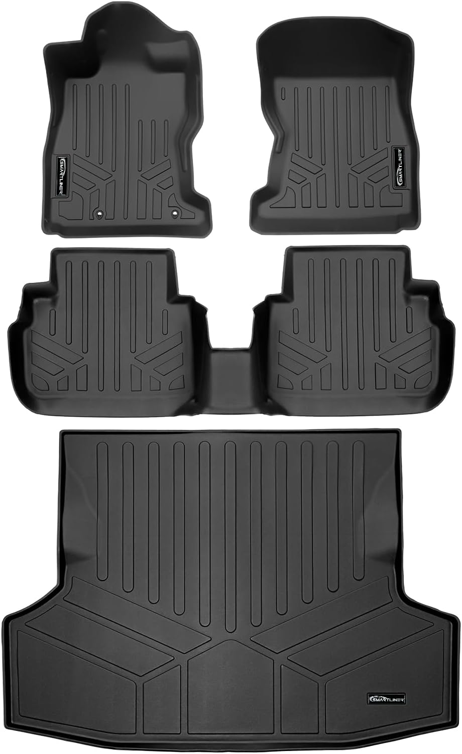 SMARTLINER All Weather Protection Custom Fit Cargo Liner Compatible with 2022-2025 Subaru WRX