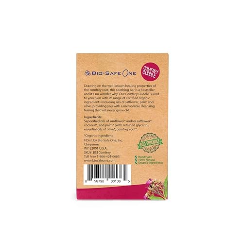 Miniatura 2 de Barra de jabón orgánico Comfrey Cuddle  3,75 oz.