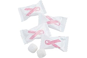 Pink Ribbon Buttermint Candy - Support Breast Cancer Awareness