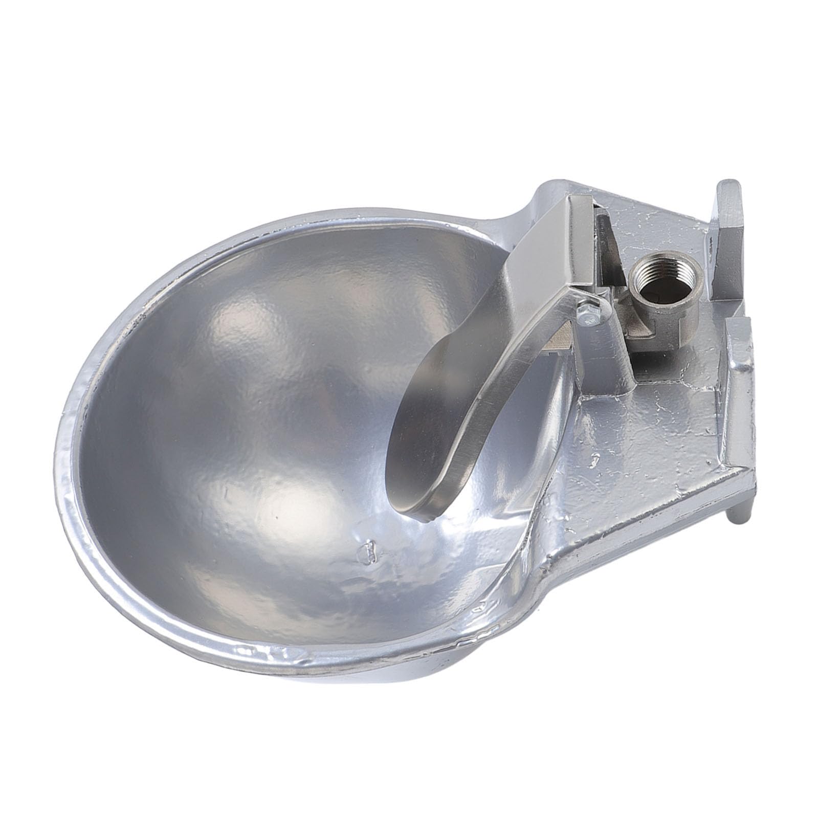 Chrees Bebedero Automático para Ganado, Bebedero Automático para Caballos, Cuenco de Agua, Cuenco Multiusos de Acero Inoxidable con Control Preciso del Agua, Fácil