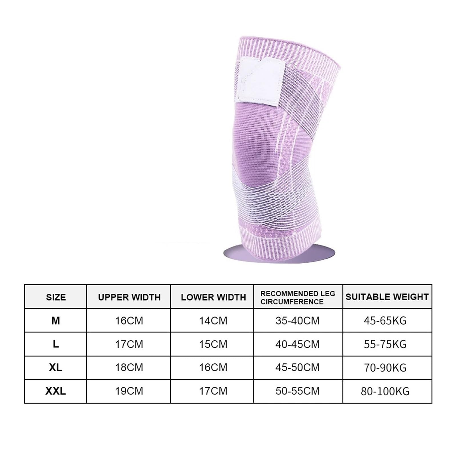 Genouillères de Sport antidérapantes, 1 pièce, Manchon de Compression, Protection pour Basketball, Volley-Ball, Course à Pied, Silicone à Ressort