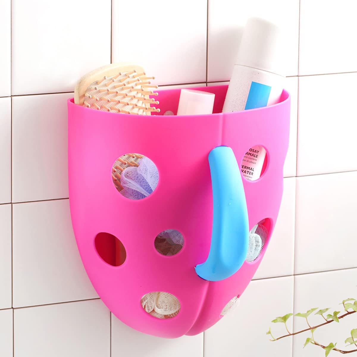 Baby Bath Organiser Storage Rack Wall Mounted Bathroom Cups Multiple