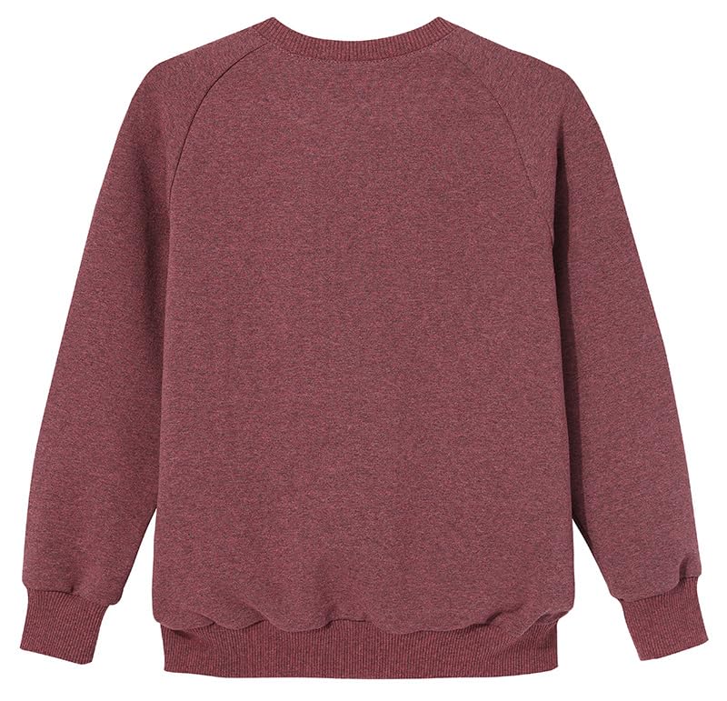 Wadera Cotton Pullover Kinder – Sweatshirt Jungen und Mädchen – Sicher Und Bequem Für Kinder – Kinderpullover Für Jungs – Kinderpullover 134/140 Rosa mit Fuchs