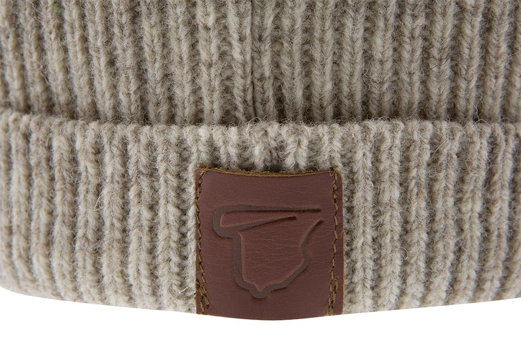 Gorro 100% Lana Merino Bandera de España. Fabricación Nacional y Artesanal. Confeccionado a Mano. Gorro Lana Hombre. Gorro Lana Mujer.