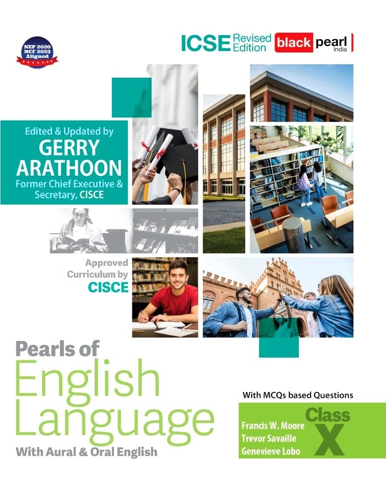 ICSE Pearls Of English Language Class X (Paper-1) | With Oral