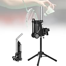 Smart Shuttlecock Feeder,Portable Badminton Serve Pitching Machine with Smart APP Control, Serving Frequency 1.0S-5S, for Indoor Outdoor Game Training MiniPro