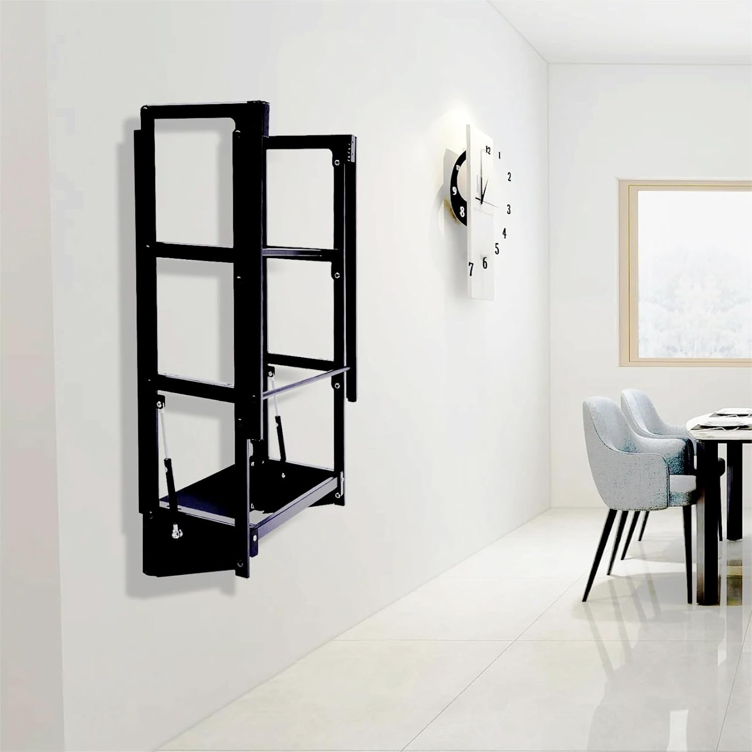 Treliamd Folding Wall Desk Wall Mounted Fold Down Table