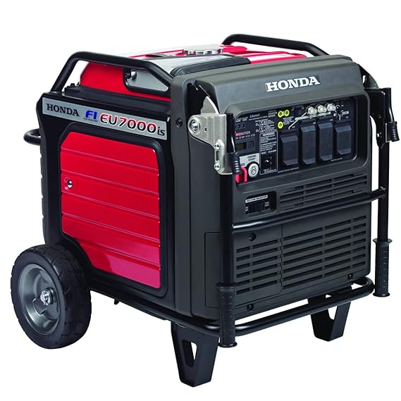 Honda EU7000IS 7,000 Watt Inverter Portable Backup Generator