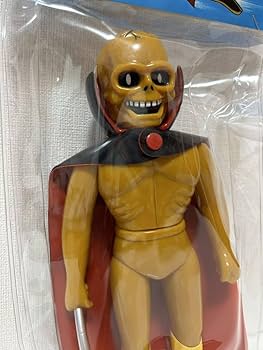 Amazon.co.jp: AWESOME TOY スカルバット 特大ソフビ 黄金バット