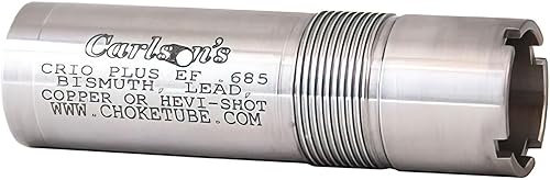 CARLSON'S Choke Tubes 12 Gauge Compatible for Benelli Crio Plus  Stainless Steel  Flush Mount Replacement Choke Tube  Made in USA