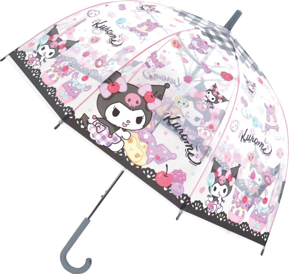 Amazon.co.jp: クロミ ビニール傘 55cm ワンタッチ サンリオ