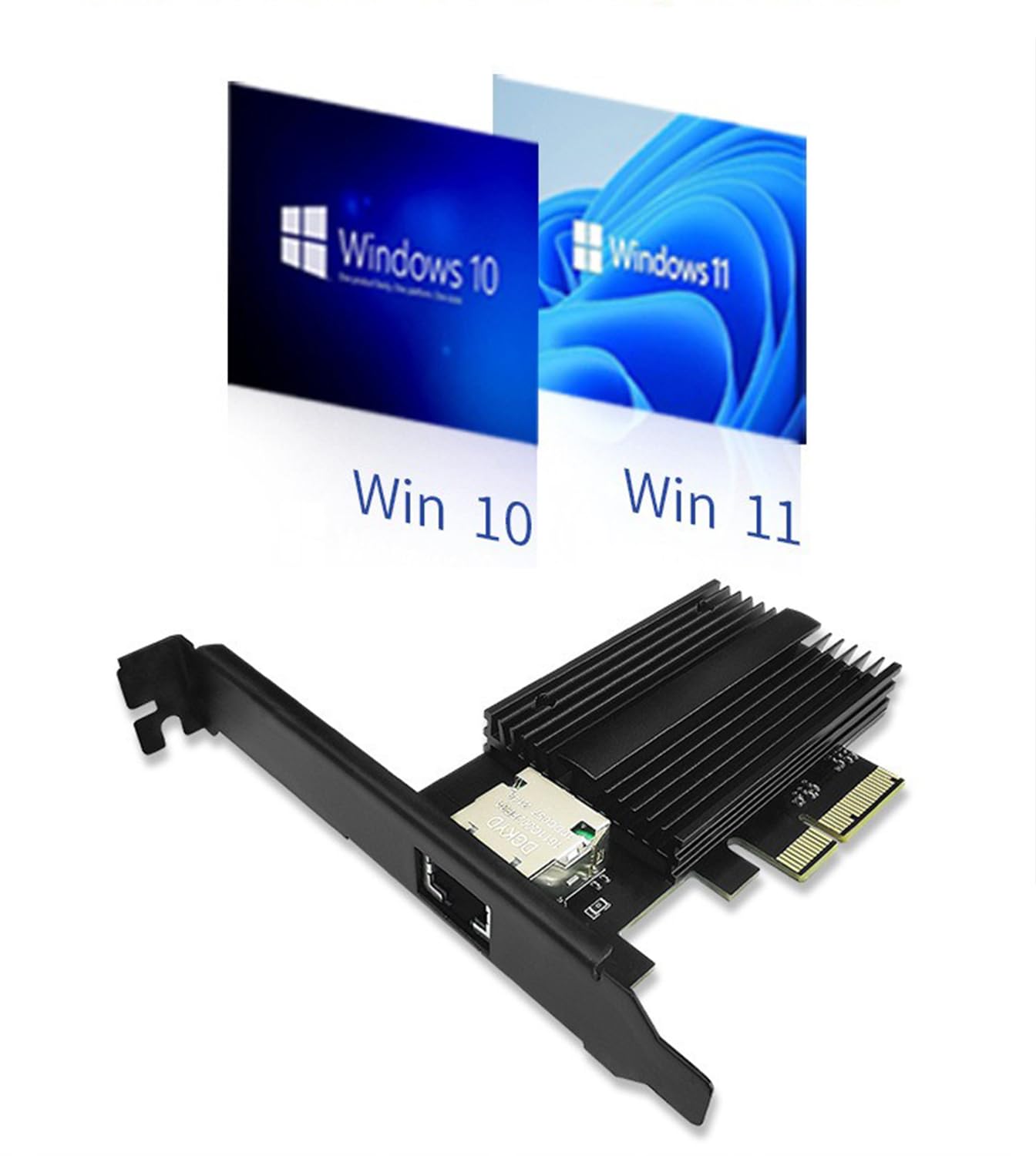 Amazon | PCI-E 4X/8X/16X対応 10Gbps LANカード ネットワークカード