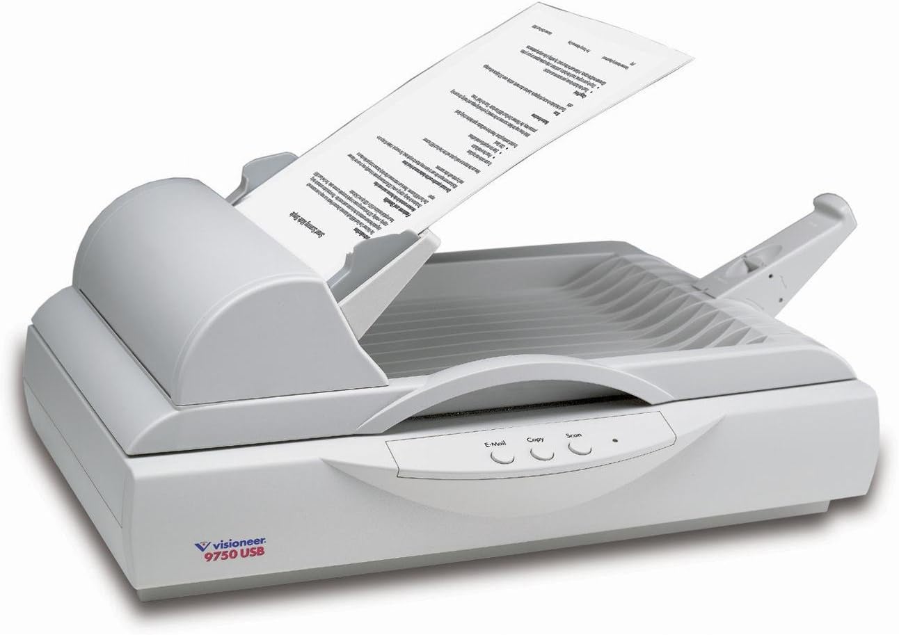 Visioneer 9650 USB ADF and Flatbed 12 PPM PDF Twain (P96501D-WU)