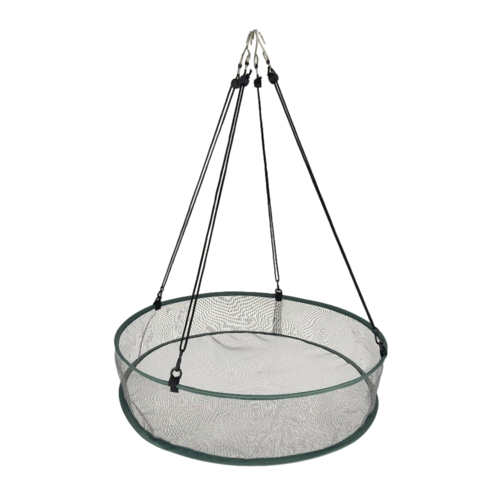 kowaku Recogedor de Semillas para Aves, Soporte Colgante, Accesorio para Comedero en Exteriores, Gris