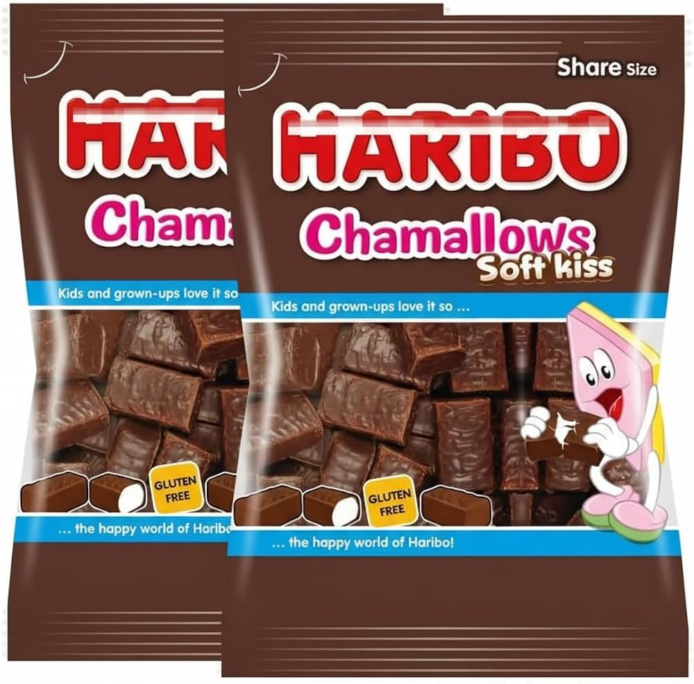 HARIBO チョコマシュマロ　200g 7袋 Amazon | ハリボー チョコマシュマロ ソフトキス chamallows