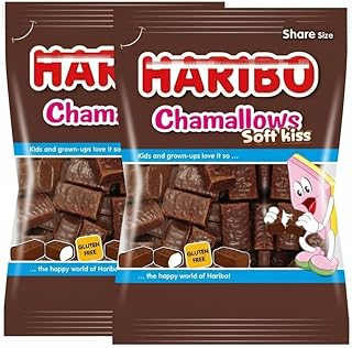 ハリボー チョコマシュマロ ソフトキス chamallows 200g + 200g