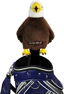 Scott Edward Funny Golf Club Cover Fit Well for Driver Golf Club Cute Animal Zoo Design Soft Functional Golf Headcover Stylish Protection for Men and Women