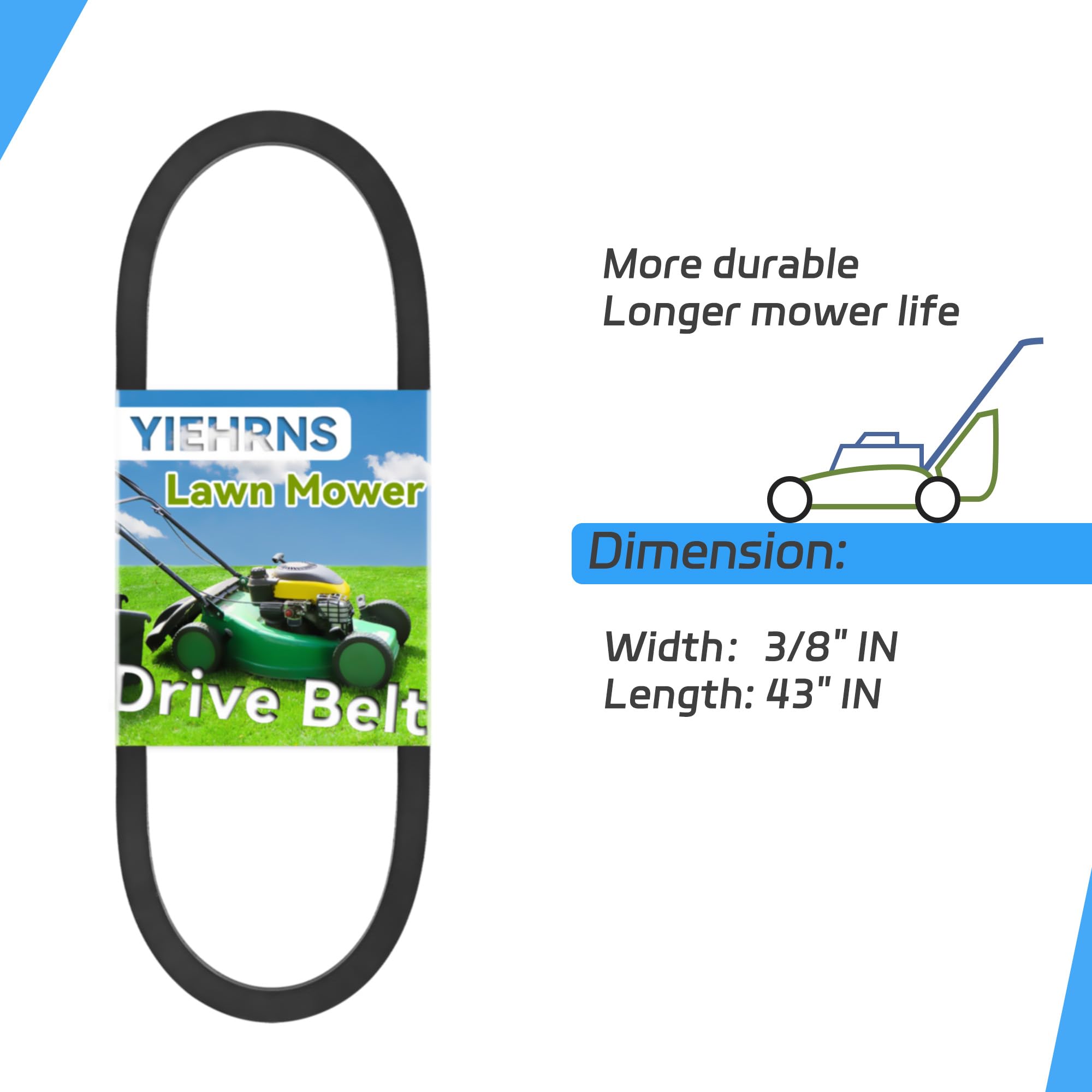 Amazon.com : 185476 532185476 Drive Belt 3/8