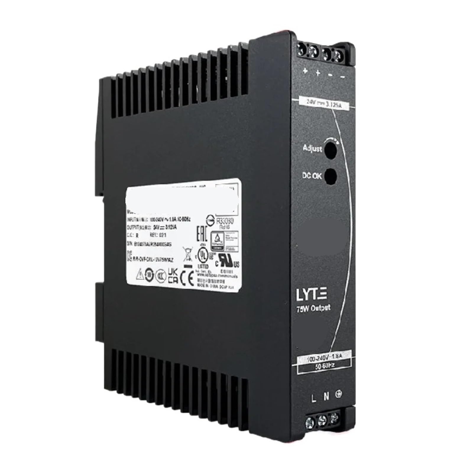 TSCFHGQI DRL-24V75W1AZ Switching Power Supply 24V 3.125A 75W