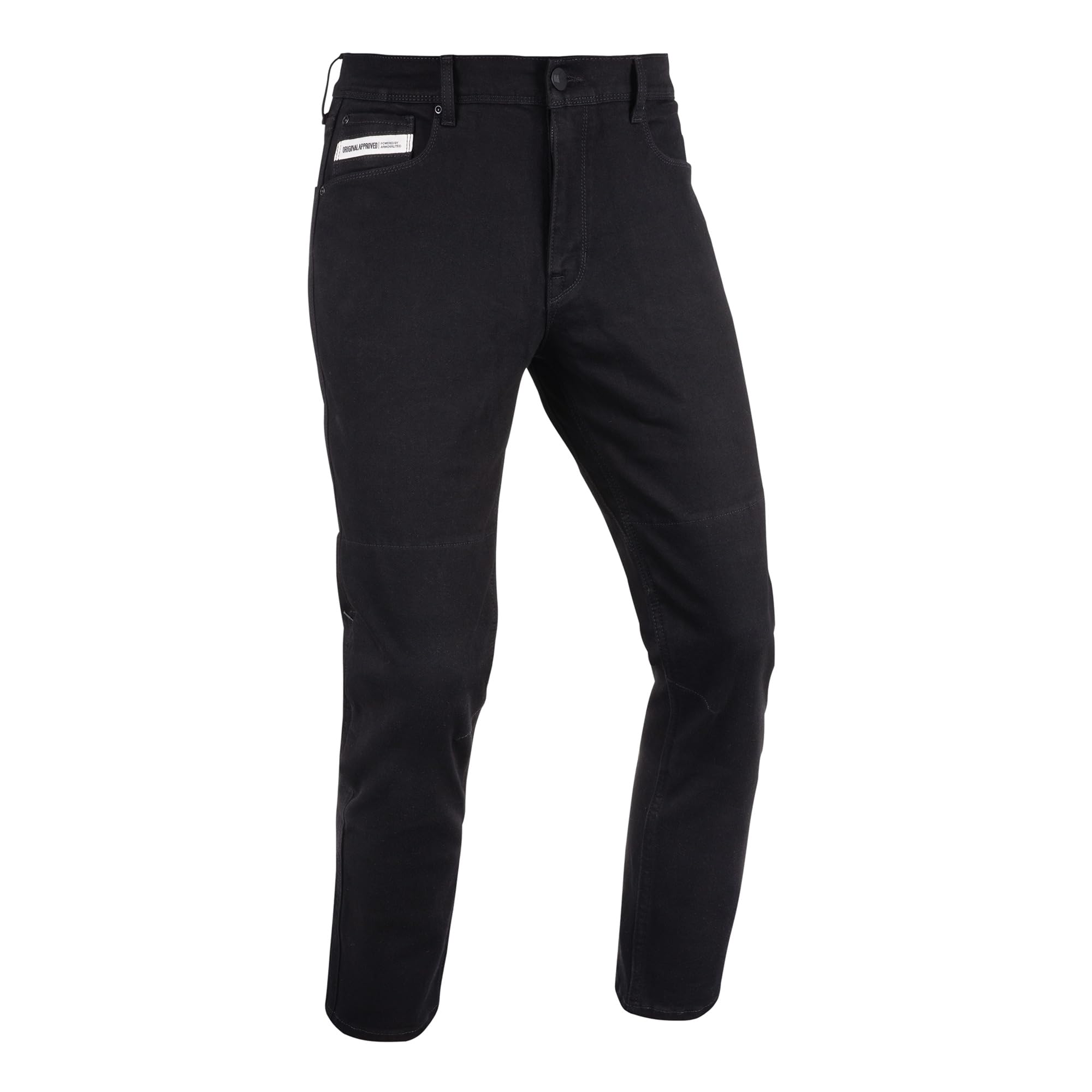 Oxford Men's Original Approved Tailor AA Straight Jeans, Black, Regular, 38/32