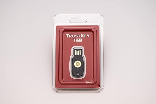 Miniatura 6 de Llave de seguridad FIDO2 U2F Autenticación de dos factores (2FA) Clave USB PIN+Touch (no biométrico) USB-A Tipo Trustkey T110