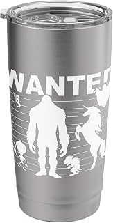 Trendy Mythical Creature Wanted Line Up Stainless Steel Insulated Tumbler
