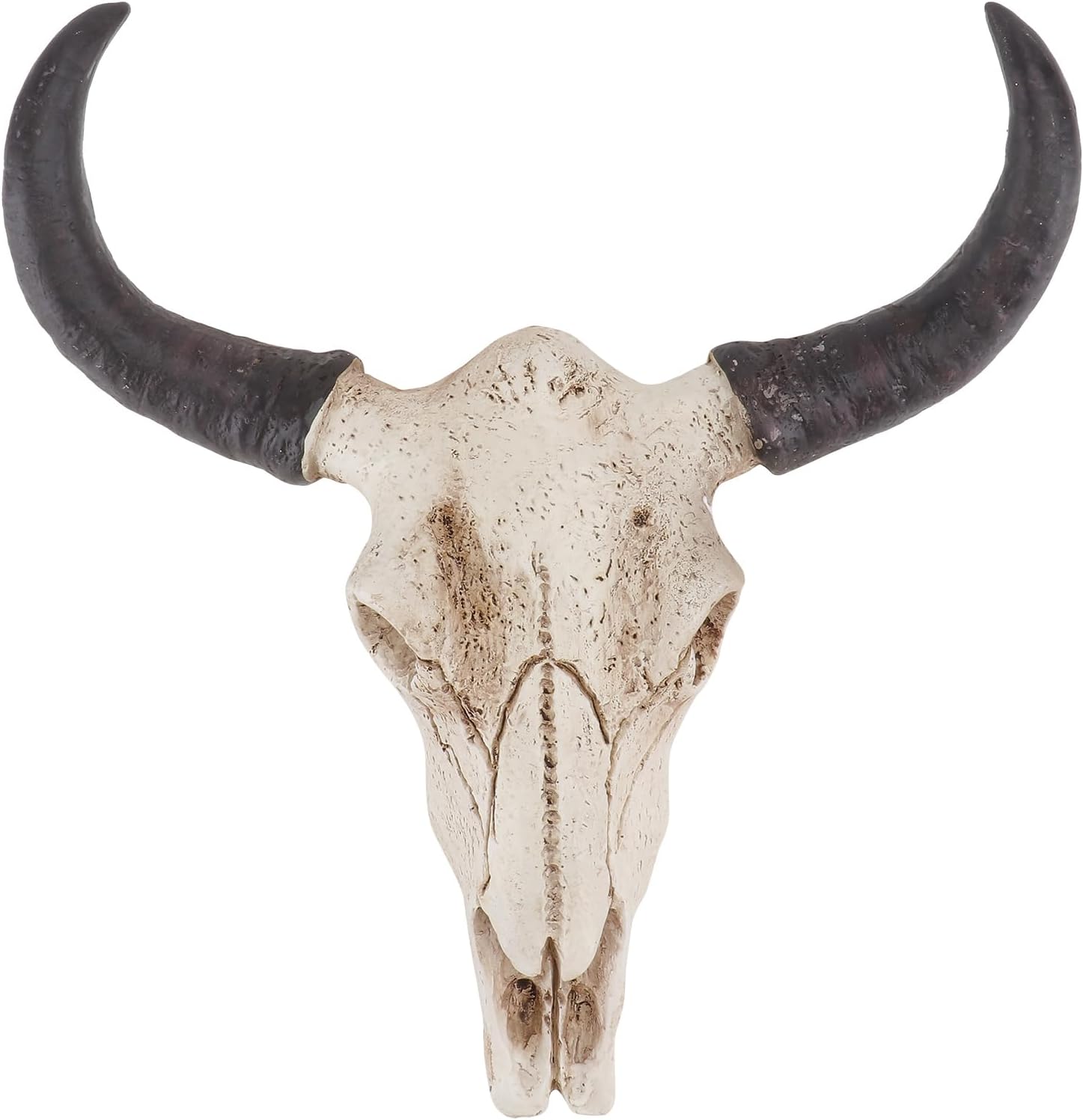 Horned Skull Wall Hanging - Premium Resin Decor