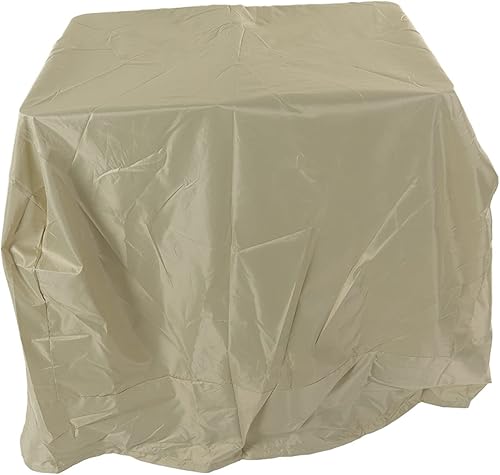 Pssopp Cubierta para soplador de nieve, cubierta antipolvo multiusos para sopladores de nieve eléctricos, envoltura para todo tipo de clima (beige)