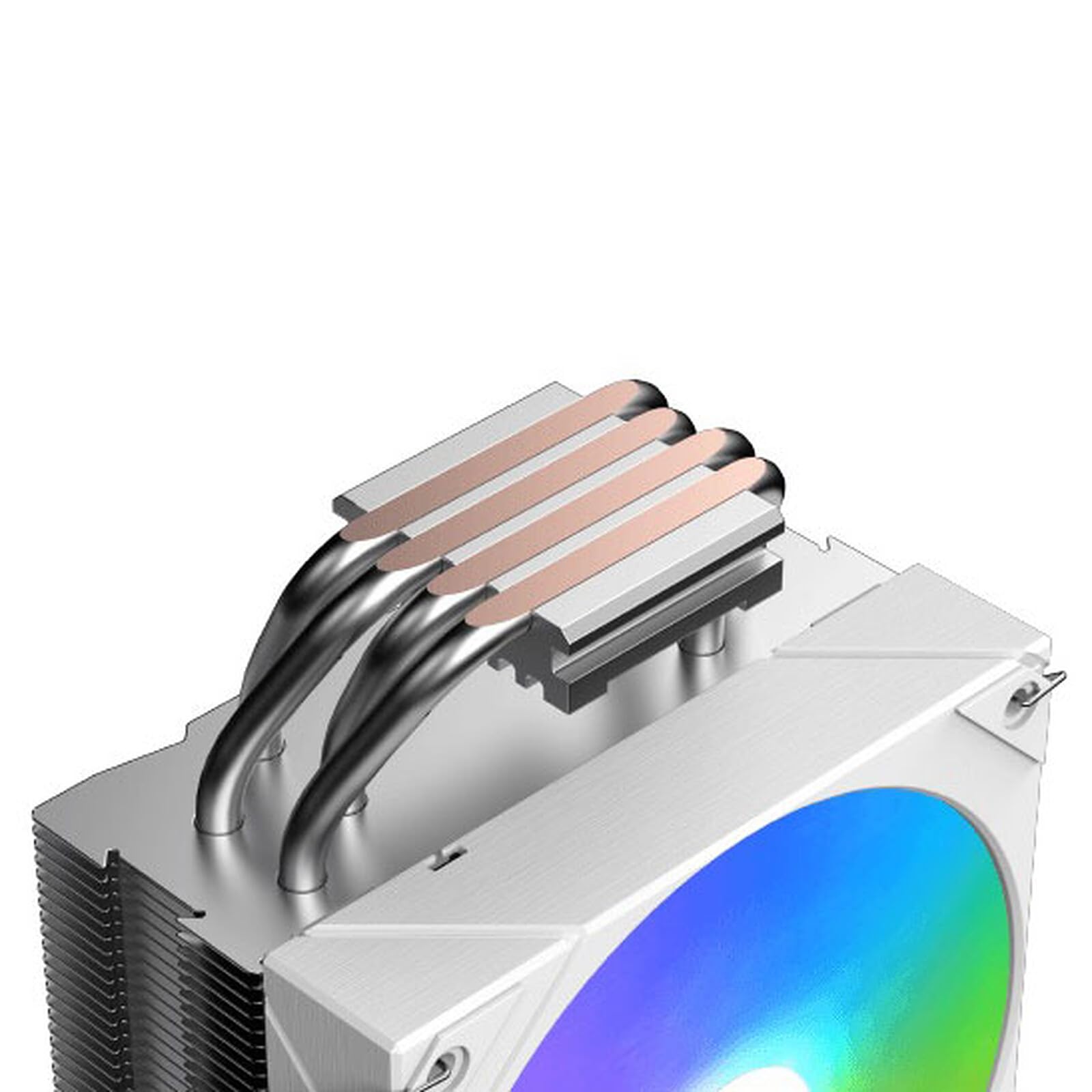 Ventilateur Refroidisseur CPU Xigmatek AK4 Digital Arctic (Blanc)