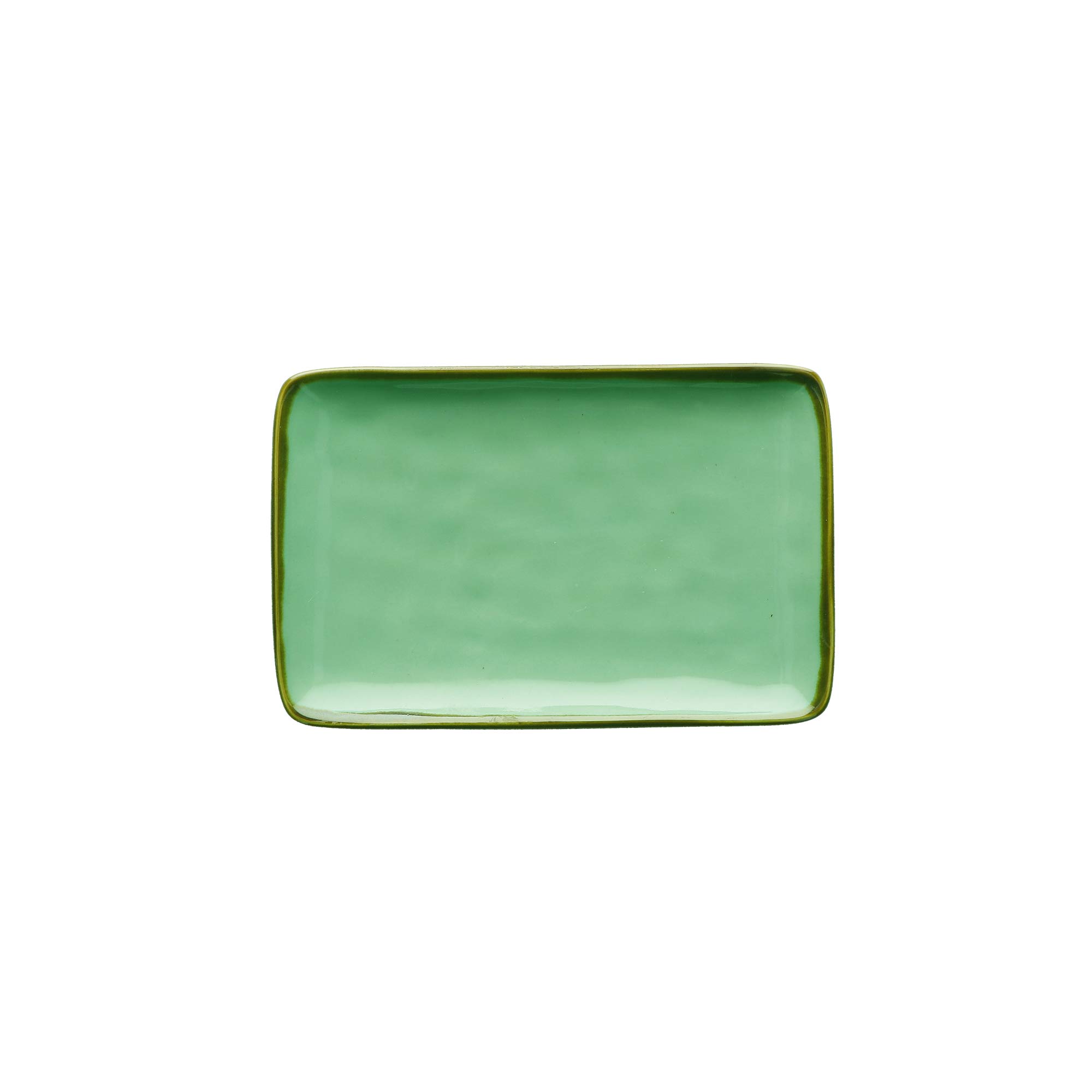 Nador Concerto (Tiffany Green) Verde Acqua Rectangular Tray Ø 20 cm; W 13 cm