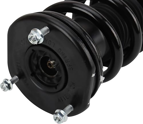 Miniatura 268 de TRQ Kit de suspensión delantera, conjunto de amortiguadores y resortes, barra estabilizadora, enlace estabilizador compatible con Chevrolet