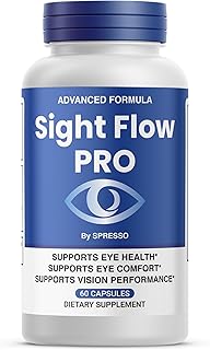 (1 Pack) Sight Flow Eye Capsules, Official SightFlow Advance Formula Support Pills, All Natural Sight Flow with Natural Ingredients for Eye Health & Overall Wellness (60 Capsules)