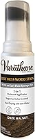 Varathane Less Mess Wood Stain & Applicator, Dark Walnut 4oz - Easy No-Drip Application for Crafts & Small Projects